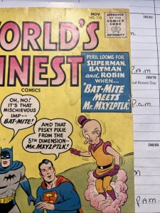 World's Finest #113 ( DC 1960 ) 1st Bat-Mite/Mxyzptlk team-up