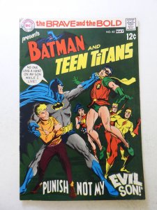 The Brave and the Bold #83 (1969) VG+ bottom staple detached from cover