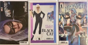 3 BLACK CAT #1 J SCOTT CAMPBELL COVERS 2018 | A, NOTO 1:50, 1:10 COSPLAY COVER