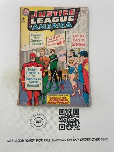 Justice League Of America # 28 VG/FN DC Comic Book Batman Flash Superman 14 J236