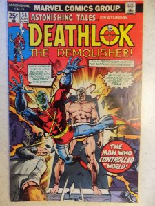 ASTONISHING TALES # 34 MARVEL DEATHLOK
