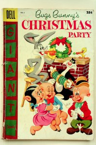 Bugs Bunny's Christmas Party #6 - (1955, Dell Giant) - Good-