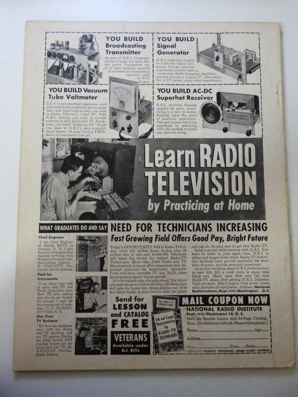 Monster Parade #4 (1959) GD/VG Condition tape pull fc