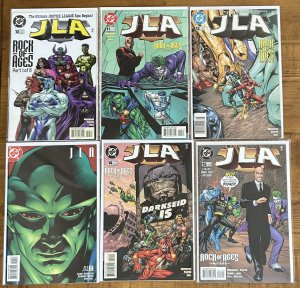 JLA #10,11,12,13,14,15 Justice League Grant Morrison 1997 DC Rock Of Ages Set NM