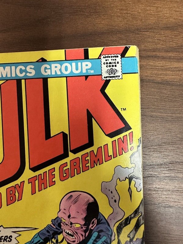 Incredible Hulk #187 FN- Herb Trimpe Cover (Marvel 1975)