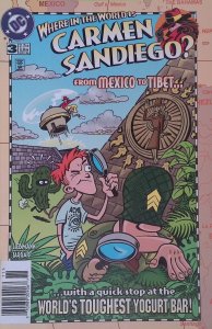 Where in the World is Carmen Sandiego? #3 (Newsstand) VF ; DC