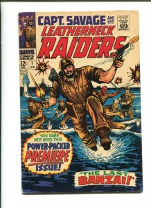 CAPT SAVAGE AND HIS LEATHERNECK RAIDERS #1 - LAST BANZAI (6.0) 1968