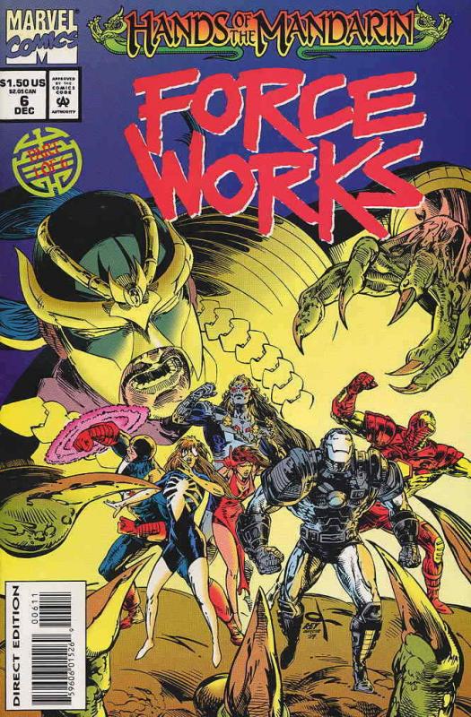 Force Works #6 FN; Marvel | save on shipping - details inside