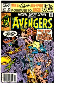 5 Marvel Super/Triple Action Comic Books # 35 37 40 41 42 Avengers Hawkeye BH7