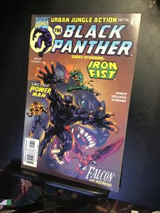 Black Panther #17 (2000) PowerMan and Iron Fist! High-grade key! NM- Wow!