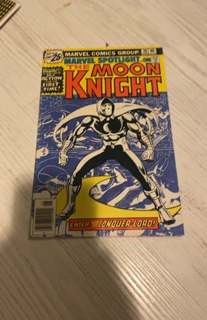 Marvel Spotlight #28 (1976)first app of moonlight mid grade