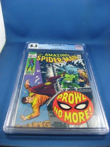 AMAZING SPIDERMAN 79 CGC 8.5 PROWLER 1969 MARVEL