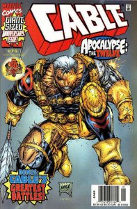 Cable #75 (Newsstand) VF/NM ; Marvel | Rob Liefeld Apocalypse the Twelve