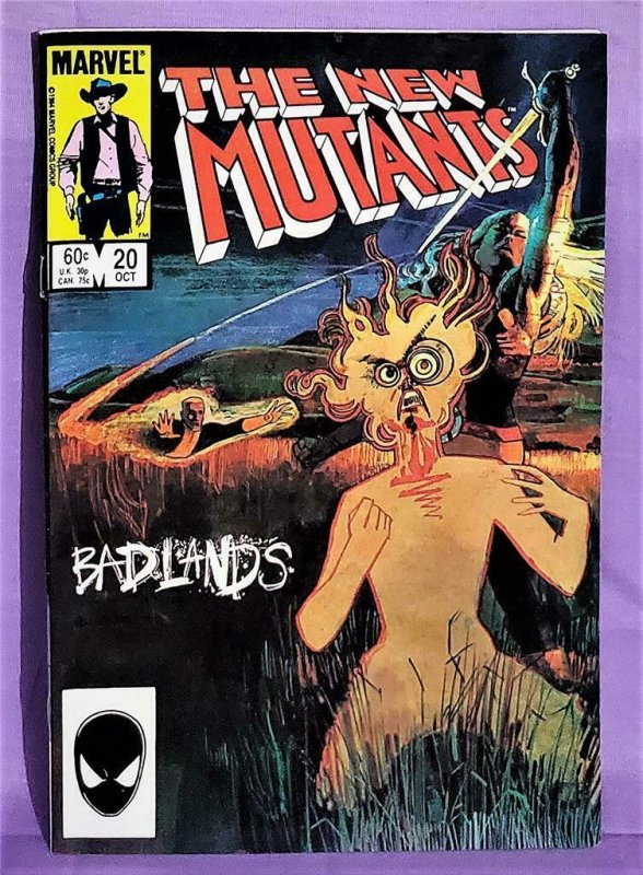 Chris Claremont NEW MUTANTS #20 Bill Sienkiewicz Demon Bear (Marvel, 1984)!