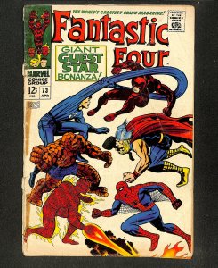 Fantastic Four #73 Thor Spider-Man Daredevil Appearance!