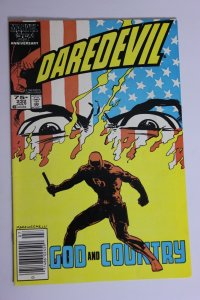 Daredevil #232 Newsstand (1986) Daredevil [Key Issue] VF