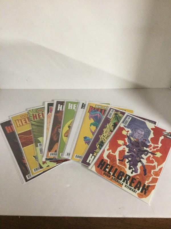 Hellbreak 1-10 Lot Set Run Nm Near Mint Oni Press