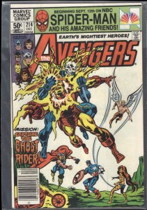 The Avengers #214 (1981) The Avengers