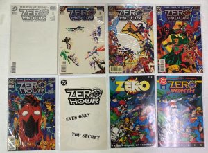 Zero Hour set #0-4 + 2 Specials DC 8 different books 8.0 VF (1994)