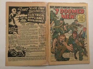 Sgt Fury And His Howling Commandos 2 Good/very Good 3.0 Tape On Cover Marvel