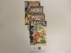 4 Marvel Comics #5 23 Marvel Age + #2 Nova + #10 Ka-Zar 16 TJ30