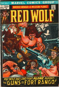 Red Wolf #1 - Guns Of Fort Rango Vs Lobo - 1972 (Grade 6.0)