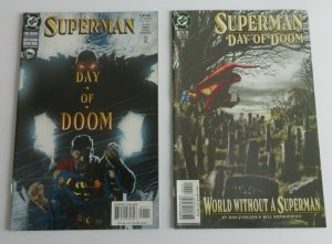 Superman Day of Doom #1 2 3 4 Complete Set High Grade VF/NM DC Comics 2003