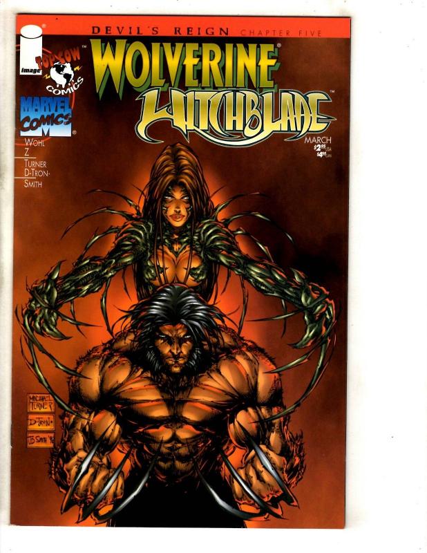 6 Comics Wolverine Weapon Xero 1 Shock Rockets 2 Wildcats 11 14 Youngblood 1 JD3