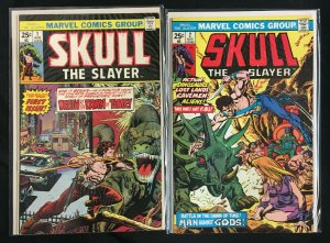 SKULL THE SLAYER VG-F #1-4, 6-8 Fisherman Collection