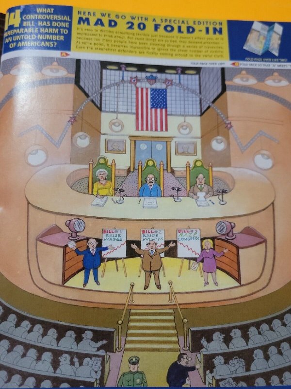 February 2016 Mad Magazine 537 Trump Alfred Cover Fine+