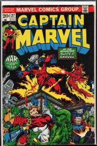 Captain Marvel #27 (1973) Captain Marvel [Key Issue]