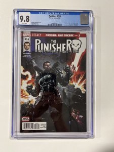 Punisher 218 CGC 9.8 2018 Marvel Comics