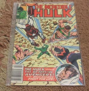 incredible hulk comic # 316  marvel+  AVENGERS NAMOR bruce banner