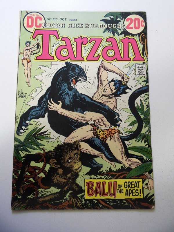 Edgar Rice Burroughs' Tarzan #213 (1972)
