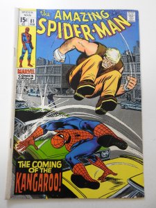 The Amazing Spider-Man #81 (1970) VG Condition moisture stain