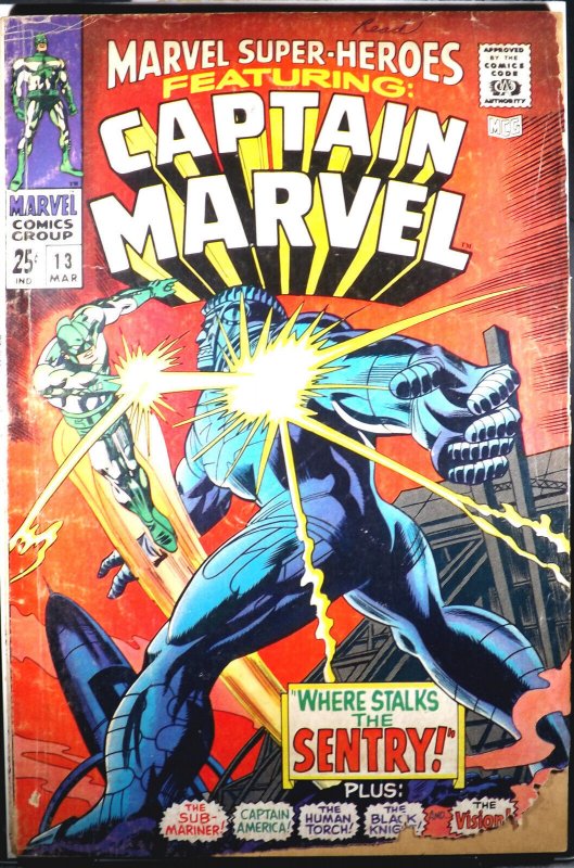 Marvel Super-Heroes (1967) #13, Comic Issues