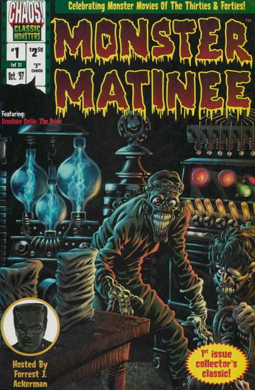 Monster Matinee #1 VF/NM; Chaos | save on shipping - details inside