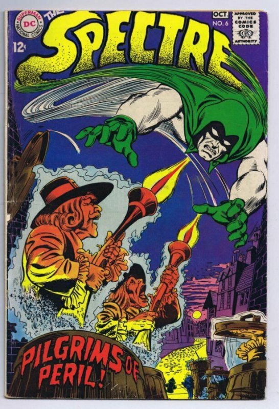 Spectre #6 ORIGINAL Vintage 1968 DC Comics  