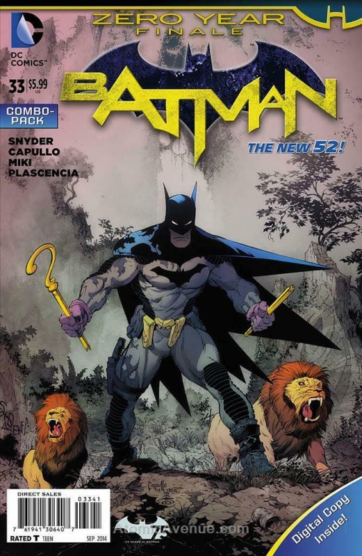 Batman (2nd Series) #33C VF/NM; DC | save on shipping - details inside