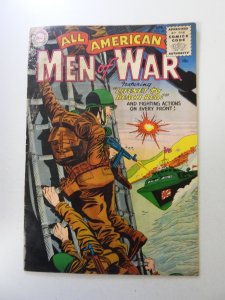 All-American Men of War #20 (1955) GD/VG condition moisture damage,mold