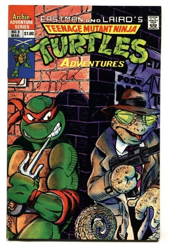 Teenage Mutant Ninja Turtles Adventures 9 Comic Book 1990 Raphael Comic Books Copper Age 4247