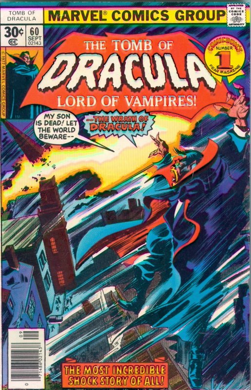 Tomb of Dracula #46 (1976) & #60 (1977)