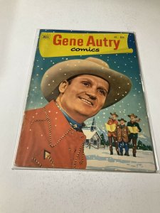 Gene Autry Comics 58 Vg Very Good 4.0 Dell Comics 