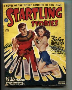 Startling Stories--Fall 1946--Manly Wade--Captain Future cover--Pulp Magazine