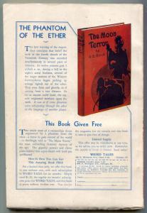 Weird Tales Pulp 11/1933- BRUNDAGE SKULL COVER- Clark Ashton Smith