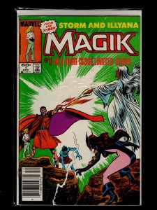 Magik (Storm and Illyana Limited Series) #1 thru 4 (1983)