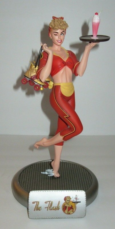 DC Bombshells THE FLASH Jesse Quick Ltd Ed 0017/5000 DC Collectibles Statue 