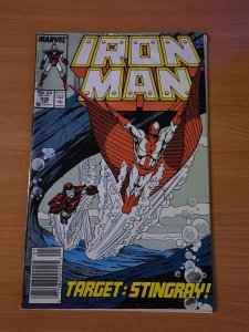 Iron Man #226 Newsstand Variant ~ FINE FN ~ 1988 Marvel Comics