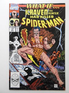 What if...? #17 (1990) Spidey Killed Kraven the Hunter? VF-NM Condition!