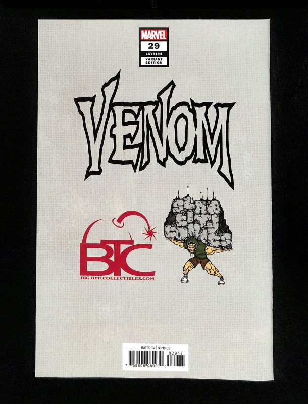 Venom #29 Meyers Virgin Variant